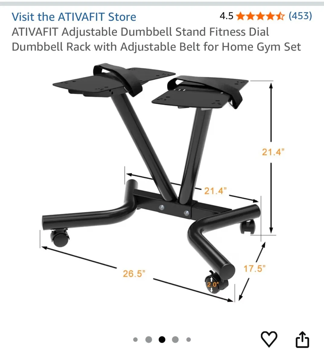 Adjustable dumbbells with stand - Image 4