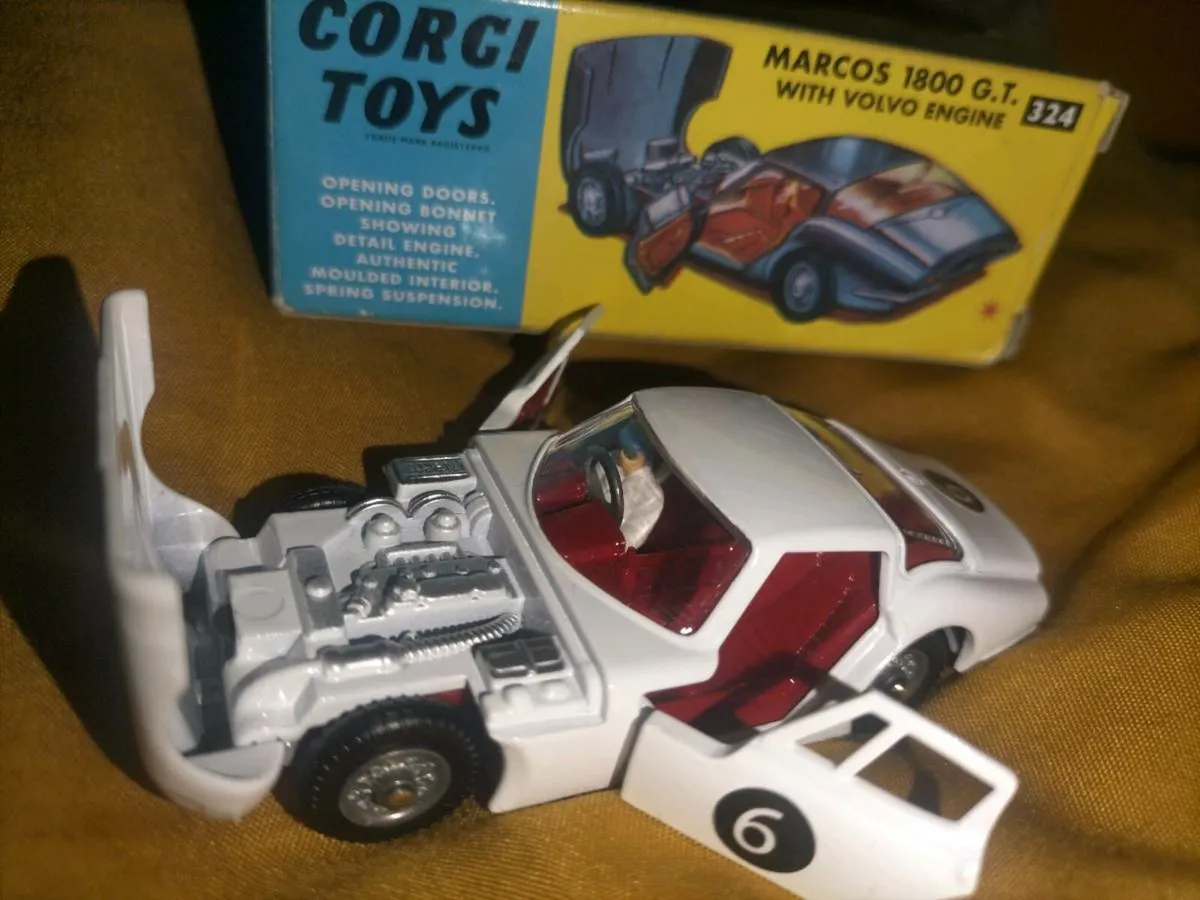CORGI TOYS .. MARCOS 1800 GT . DIE.CAST .. - Image 1