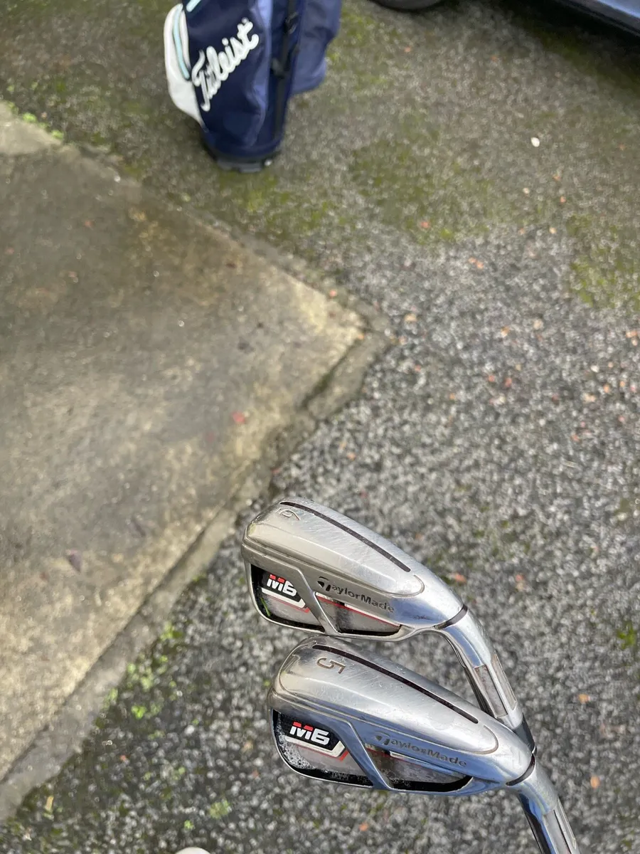 M6 Taylor made irons & golf bag for sale - Image 3