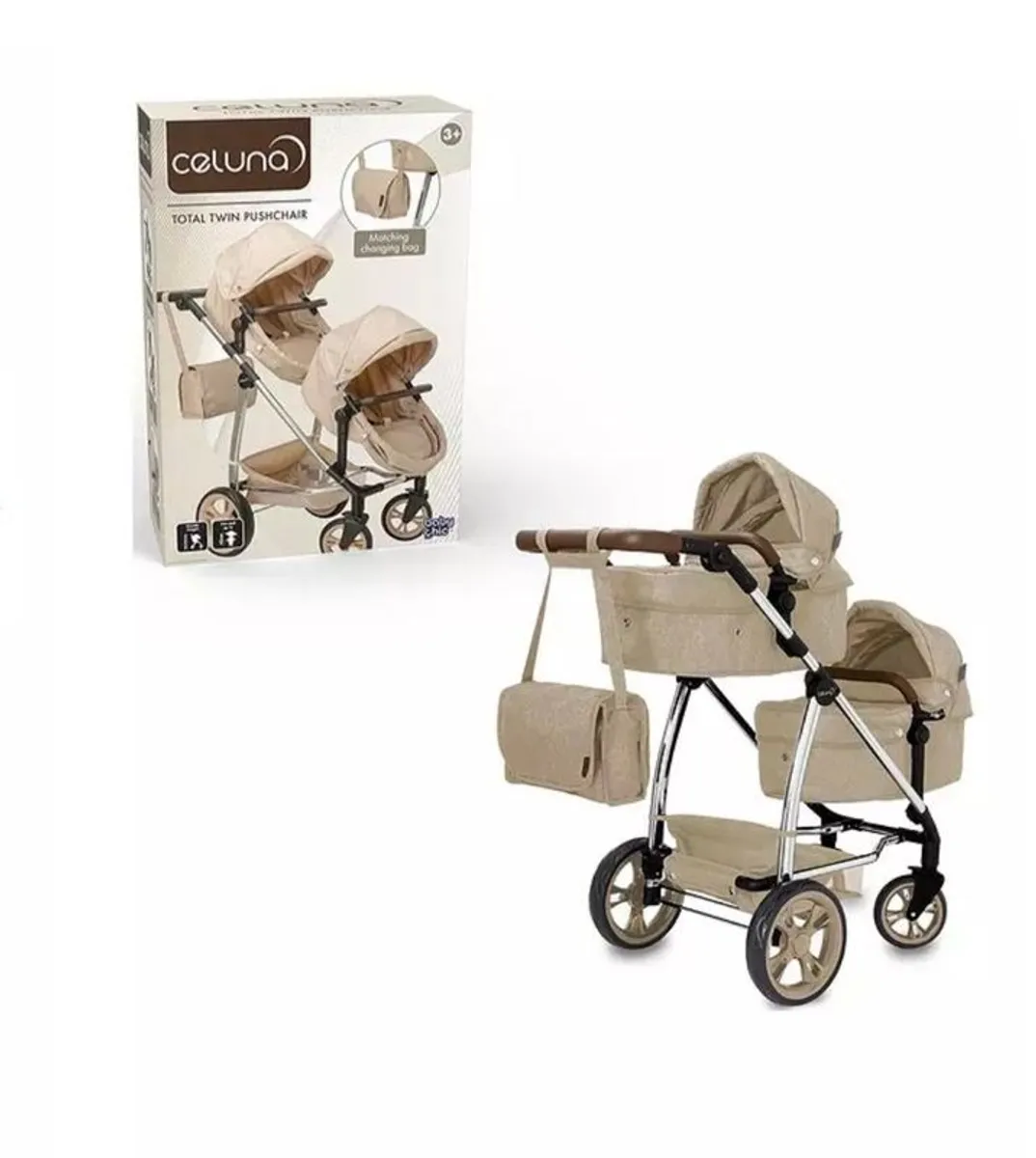 Dolls double pram - Image 3
