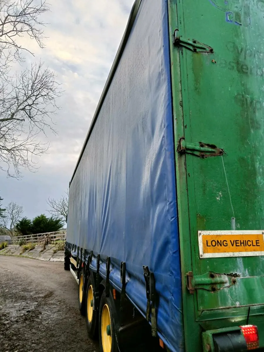 33ft curtain sider with drawbar - Image 3