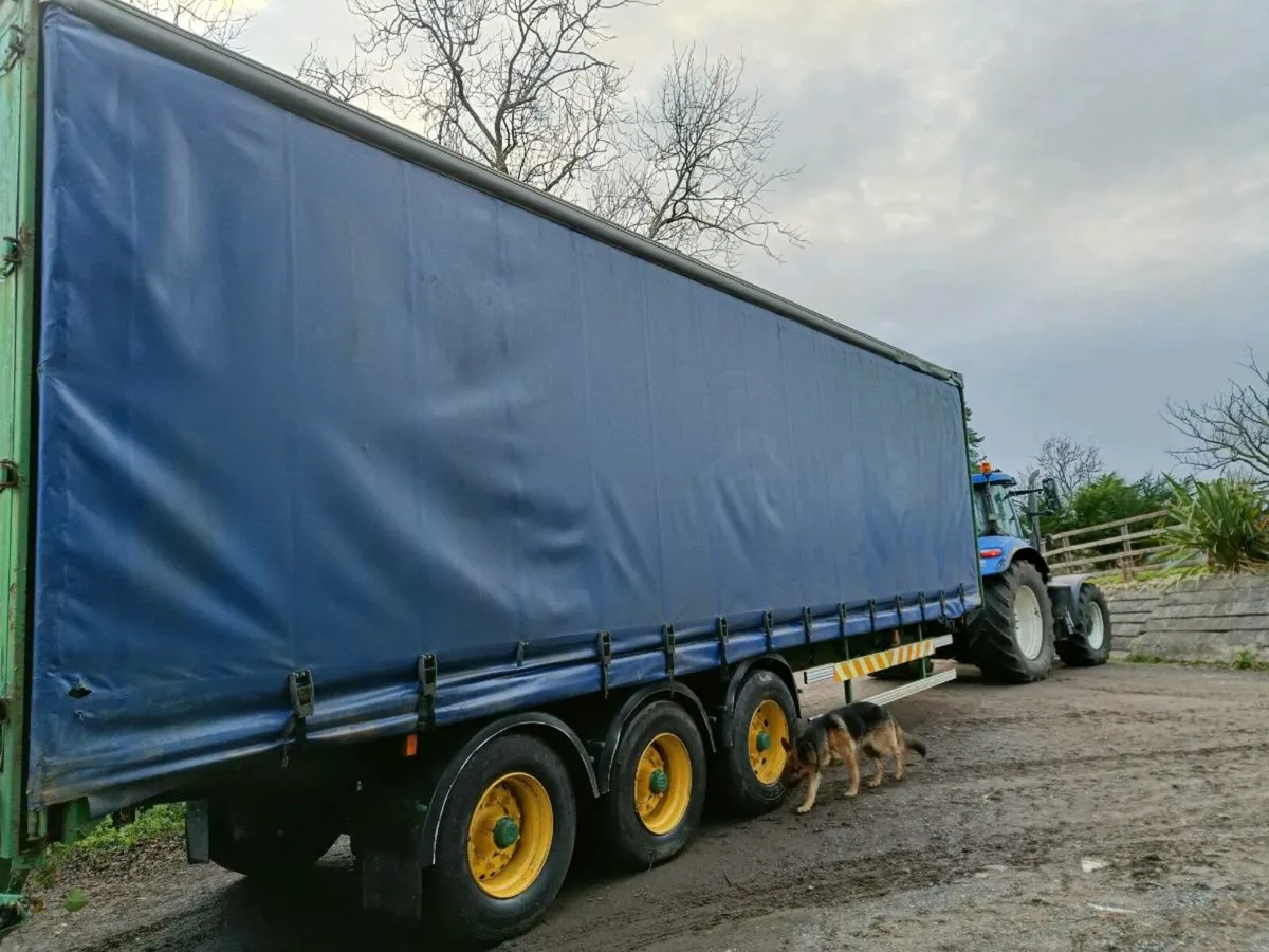 33ft curtain sider with drawbar - Image 4