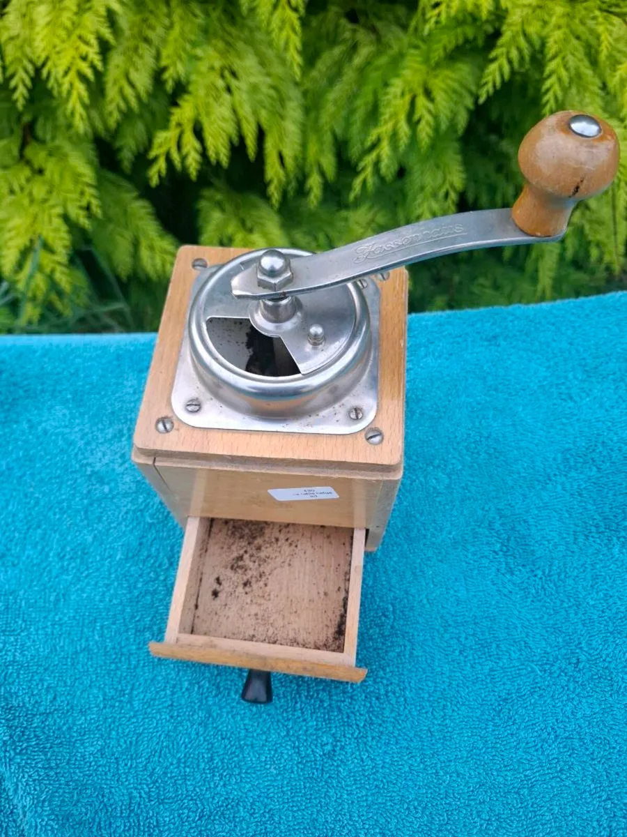 Wood coffee grinder postage possible - Image 2