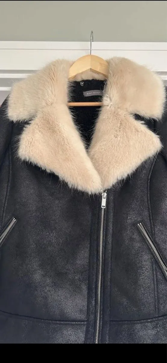 Mint velvet ladies aviator jacket - Image 1