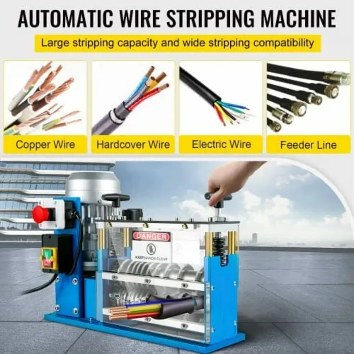 Electric Wire Stripping Machine, 1.5-38 mm Automat - Image 4