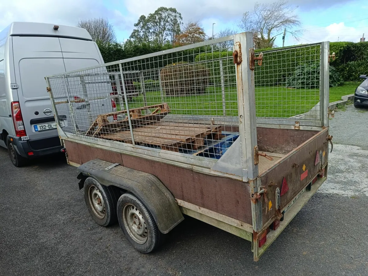 Double axel car trailer 10x5 - Image 1