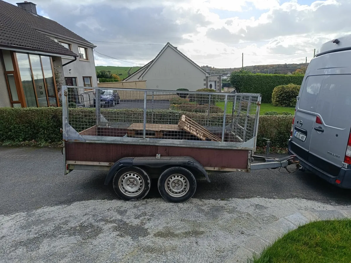 Double axel car trailer 10x5 - Image 2