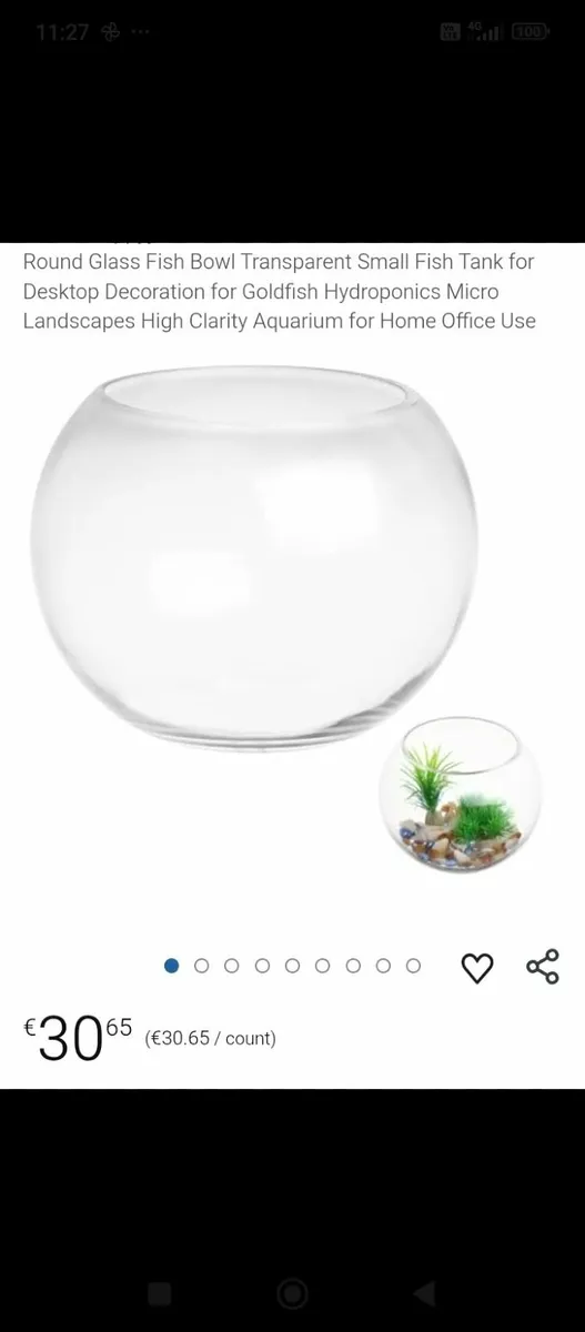 Universal fish tank terrarium plant growing bowls - Image 2