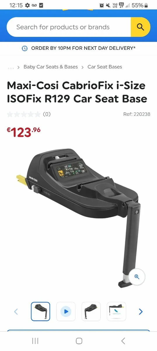 New Maxi Cosi Cabriofix Isofix - Image 1