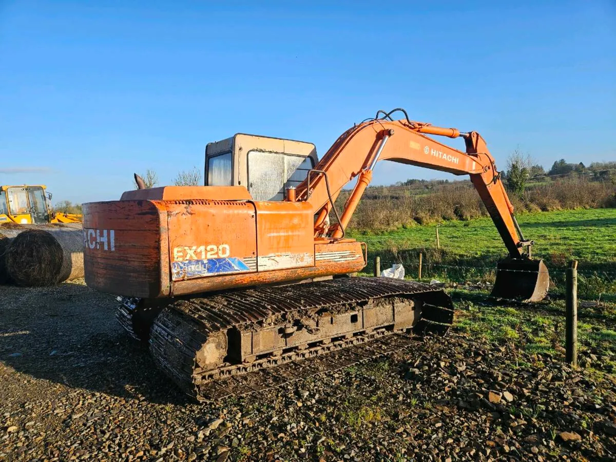 Hitachi ex120-1 - Image 1
