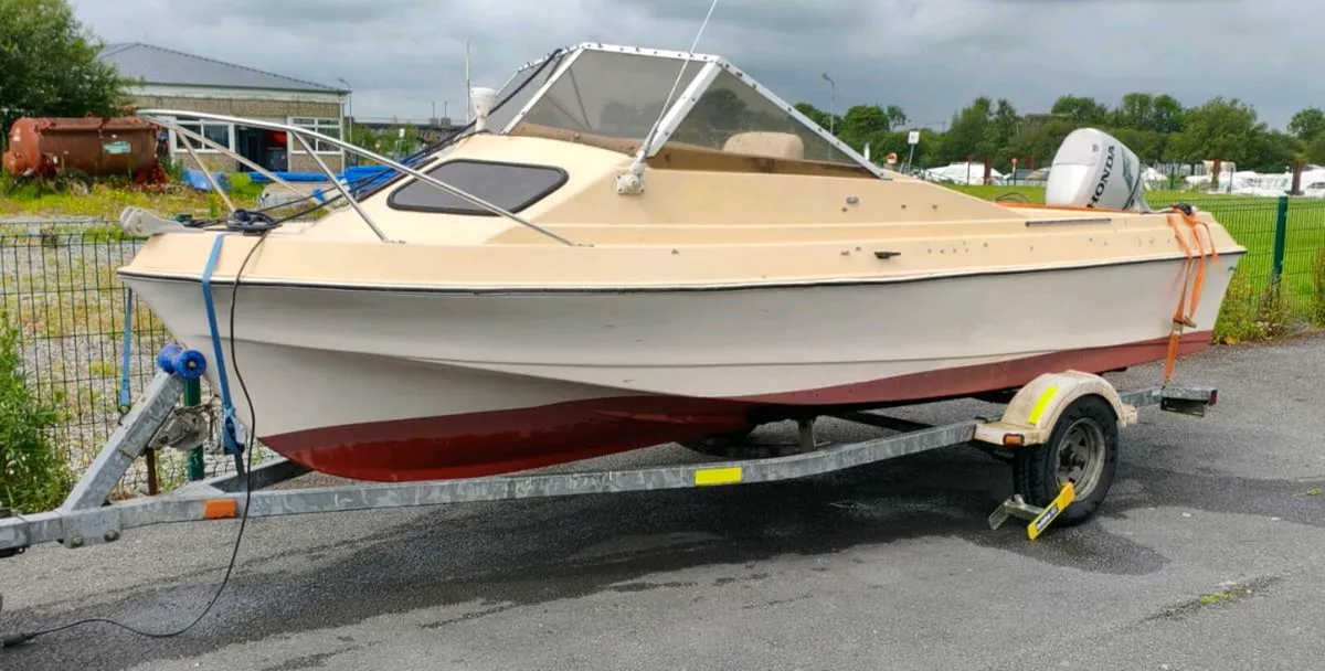 Shetland Sheltie 17ft & 50hp Honda - Image 1