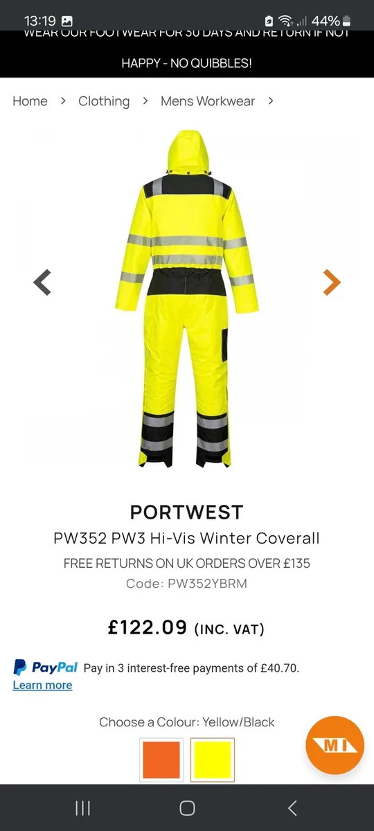 Hi viz Winter Protection - Image 3