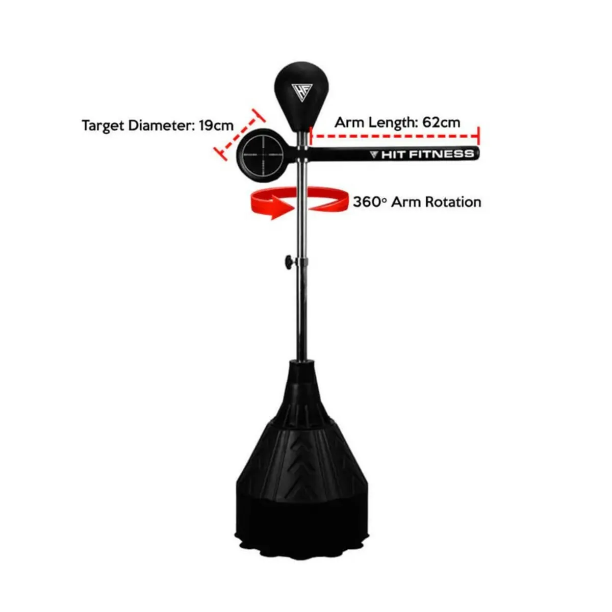 Hit Fitness Boxing Spar Bar Smart Trainer 6.2ft | - Image 1