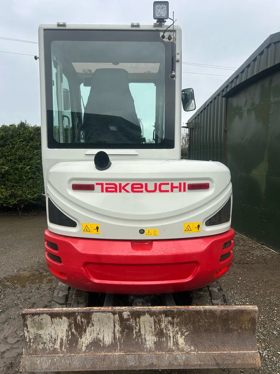 Takeuchi 3T Mini Digger - Image 1