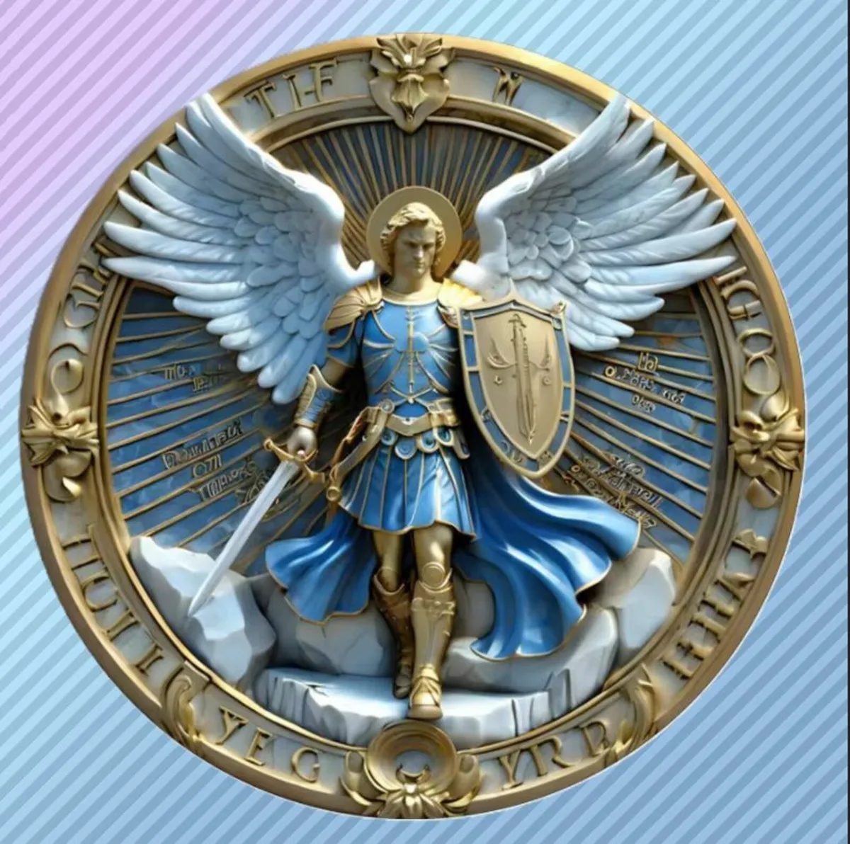 Home Decor - Flat Wooden Disc, Free Post - Image 1