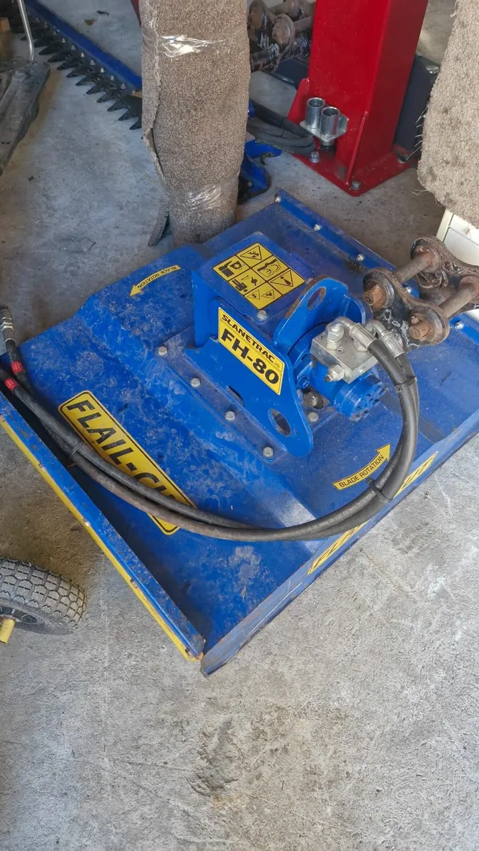 Digger slanetrac flail or finger bar type cutters - Image 2