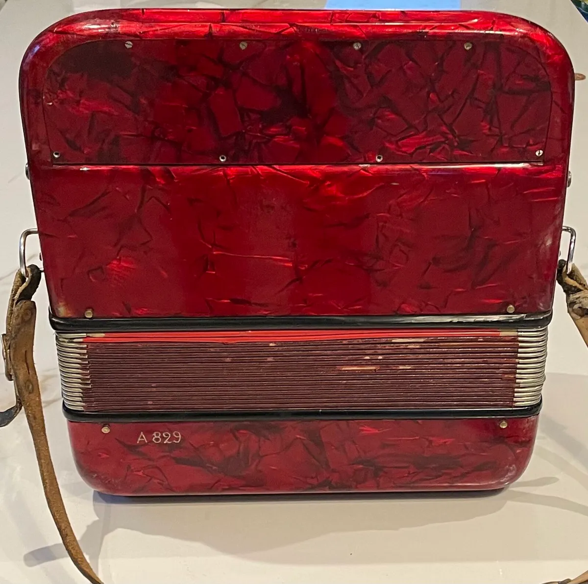 1960s paolo soprani button accordion - Image 3