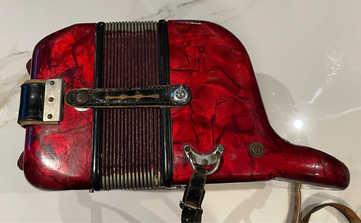 1960s paolo soprani button accordion - Image 4