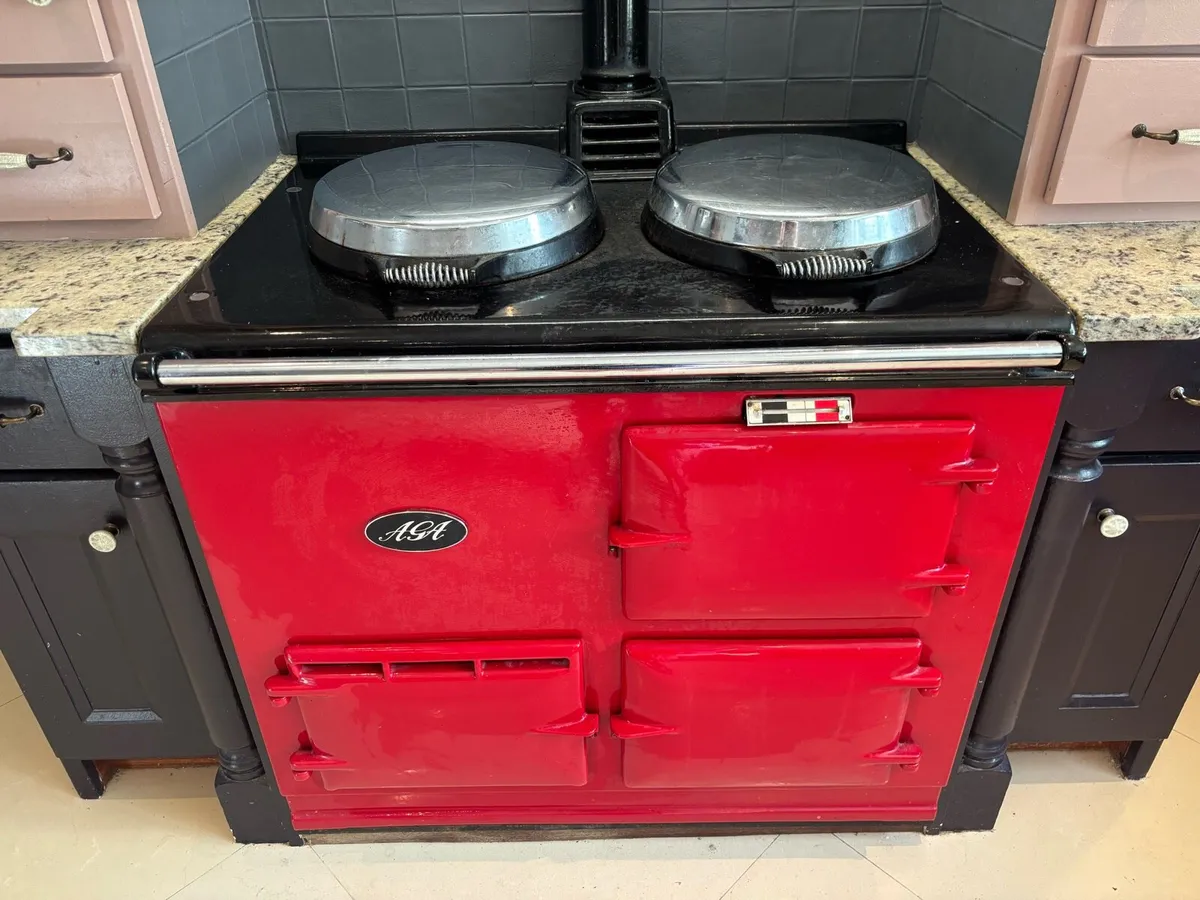 AGA Oil 2 Oven Range - Image 1