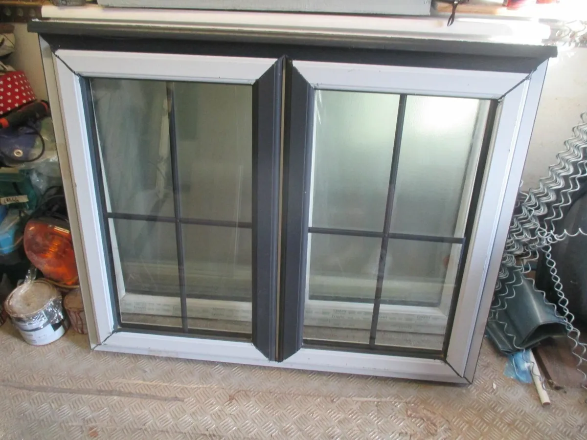 NEW ,,   GREY ..upvc window