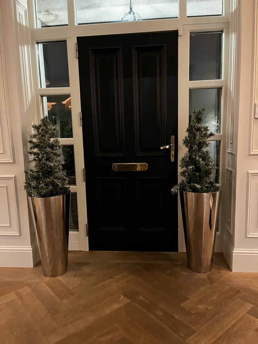 Chrome Planters - Image 3