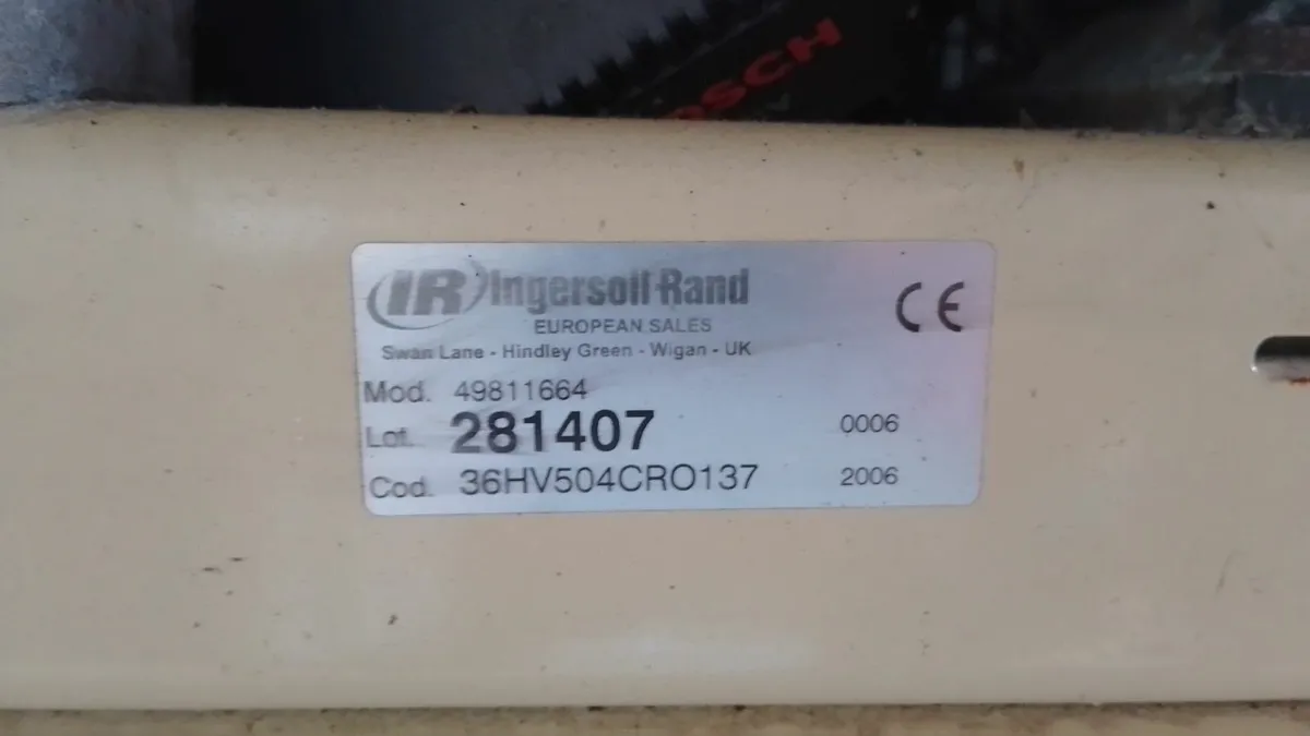 Ingersoll Rand compressor 200l - Image 2