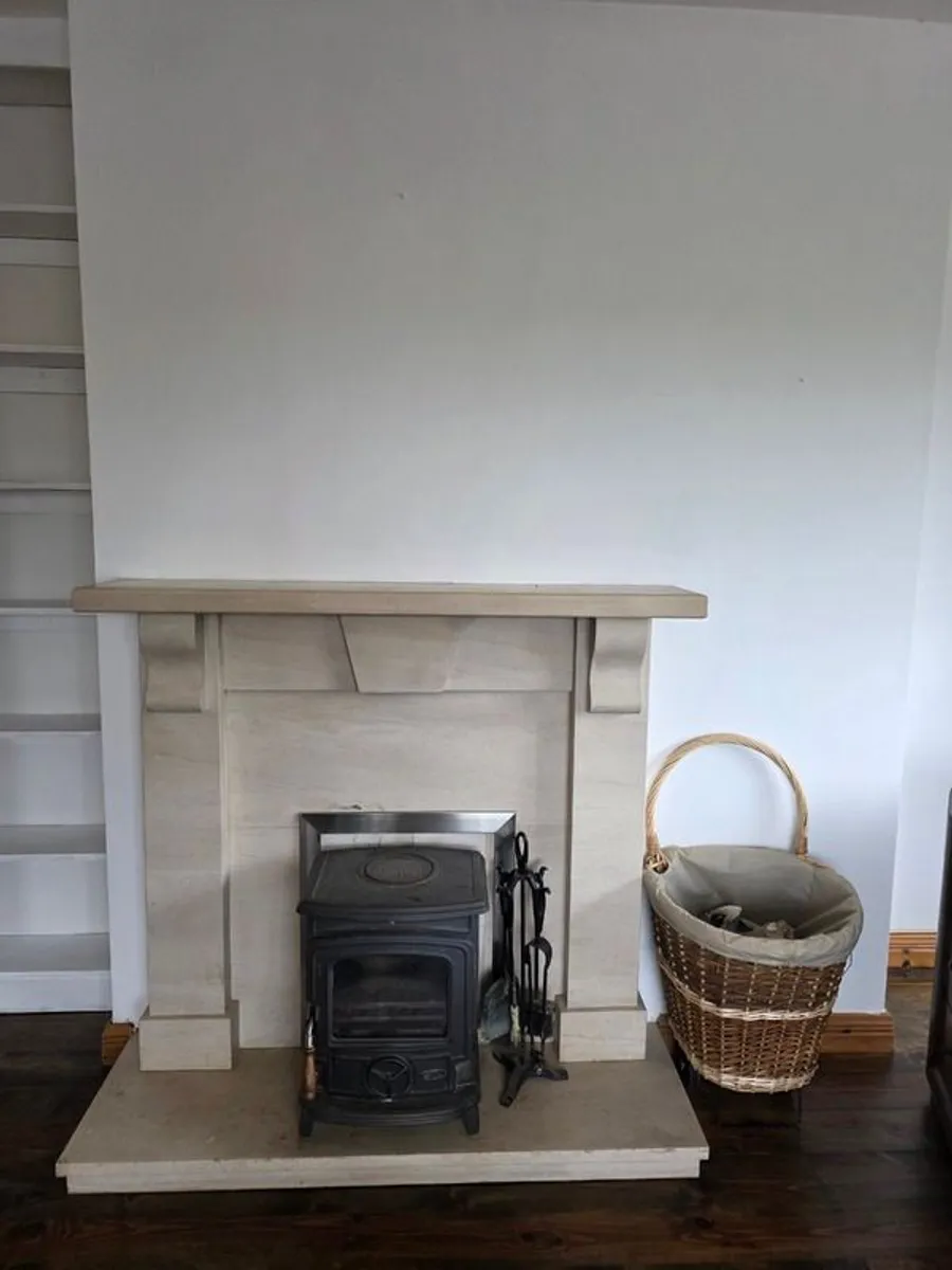 Fireplace and Oisin Stanley Stove