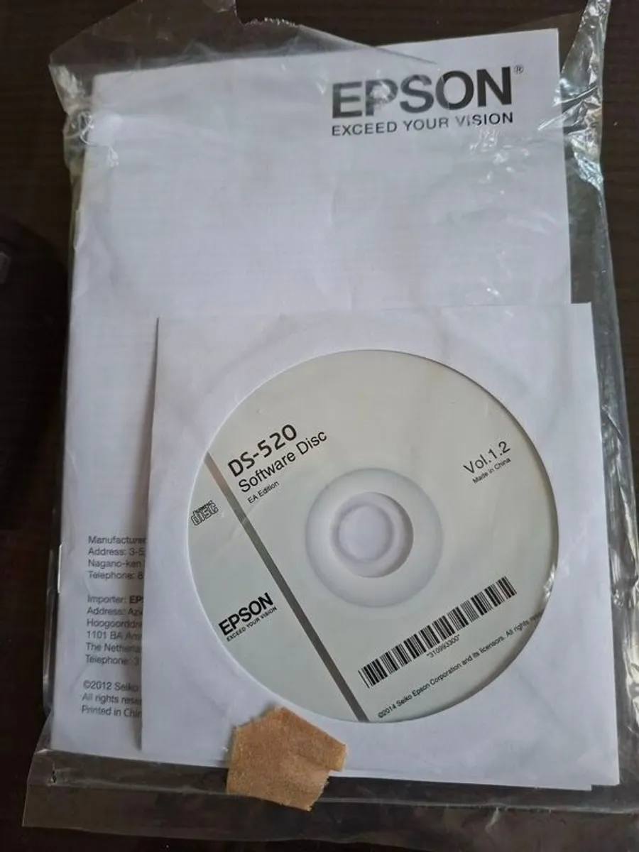 Epson DS 520 colour document scanner. - Image 2