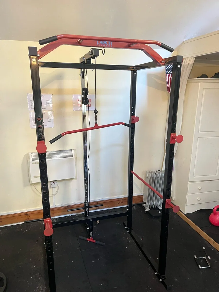 Full Home Gym and plates - Image 2