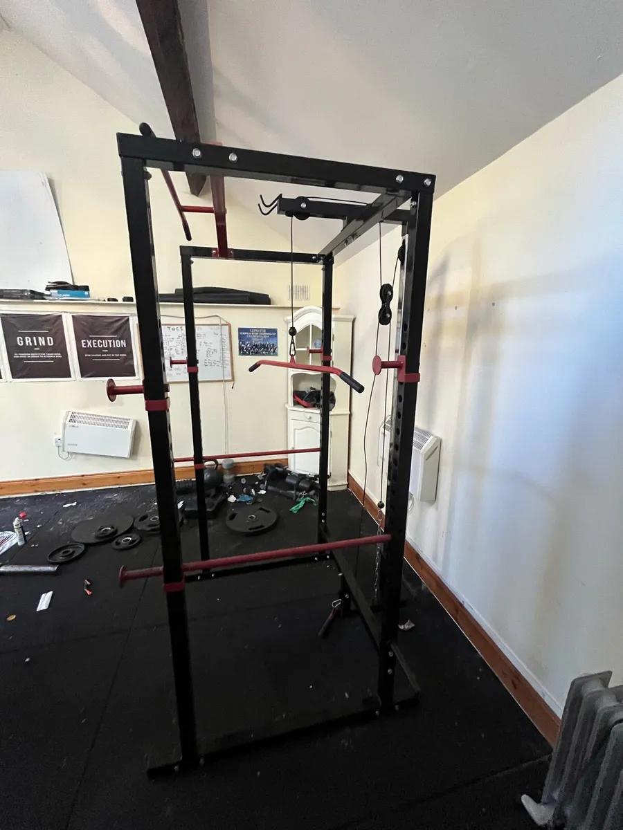 Full Home Gym and plates - Image 3