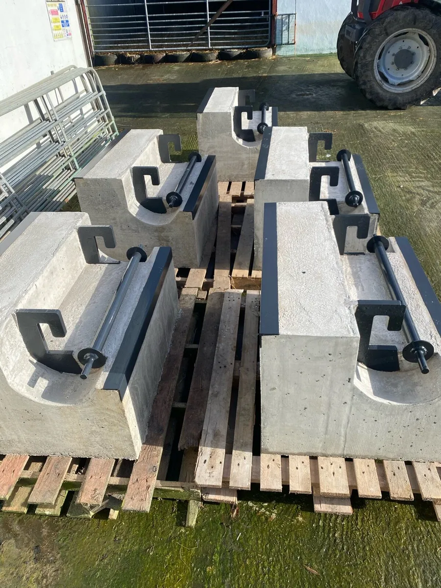 New 800 kg concrete weights - Image 3