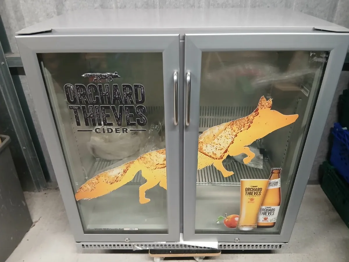 Double Glass Door Back Bar Cooler Fridge - Image 3