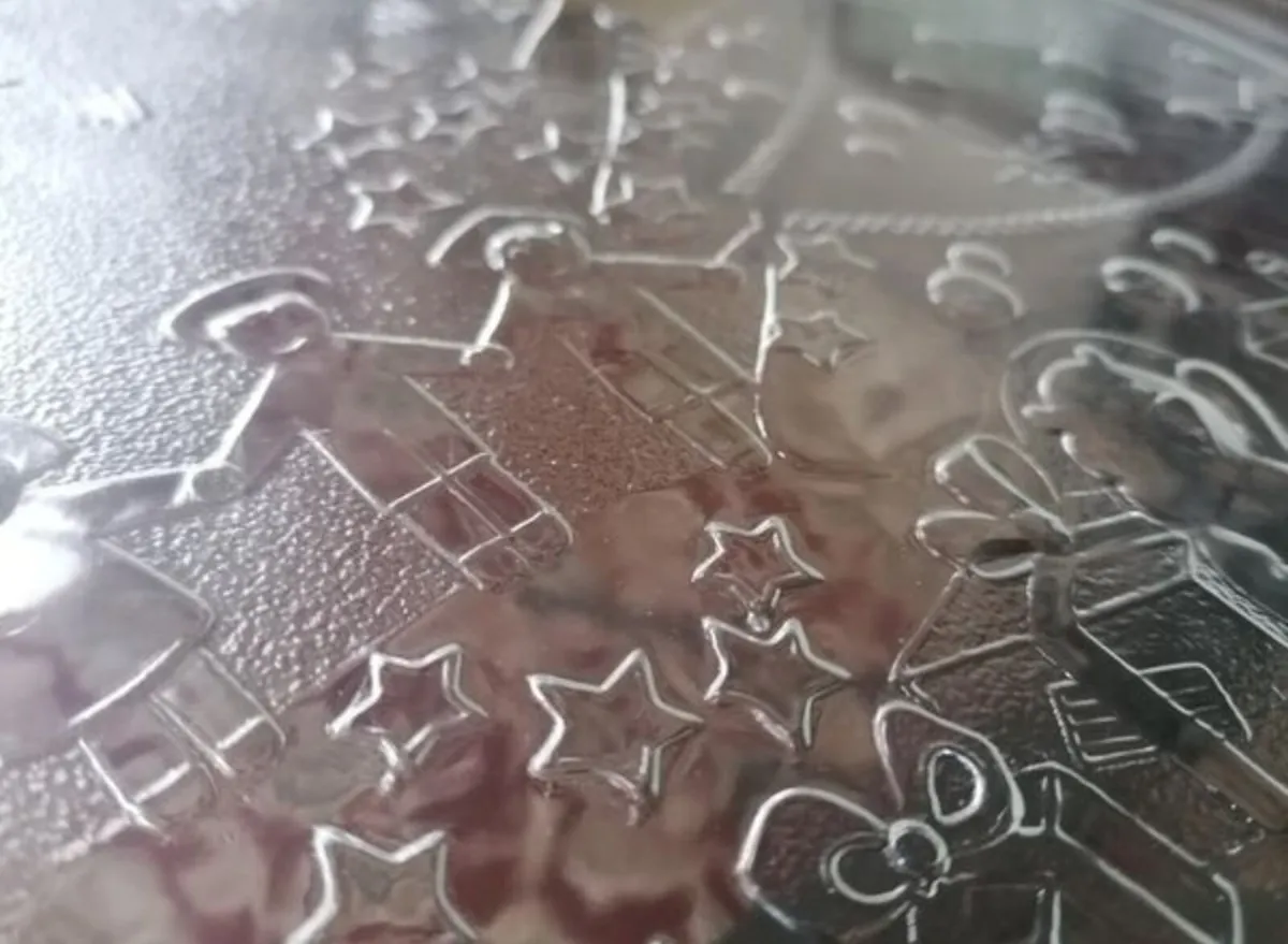 Large Christmas Glass Dish - Image 2