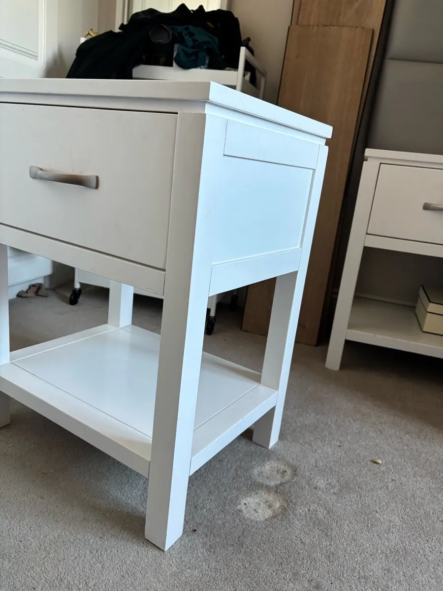 2 Bed side lockers - Image 2