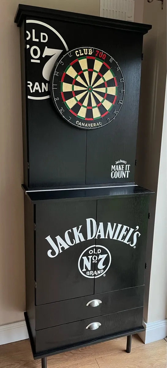 Drinks cabinet and dart board - Image 2