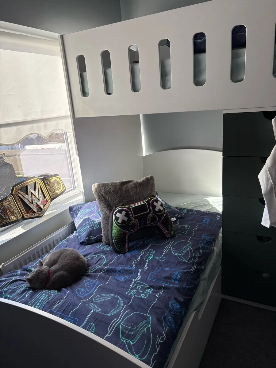 L shape Bunk Bed With 14 Drawer Storage - Image 2