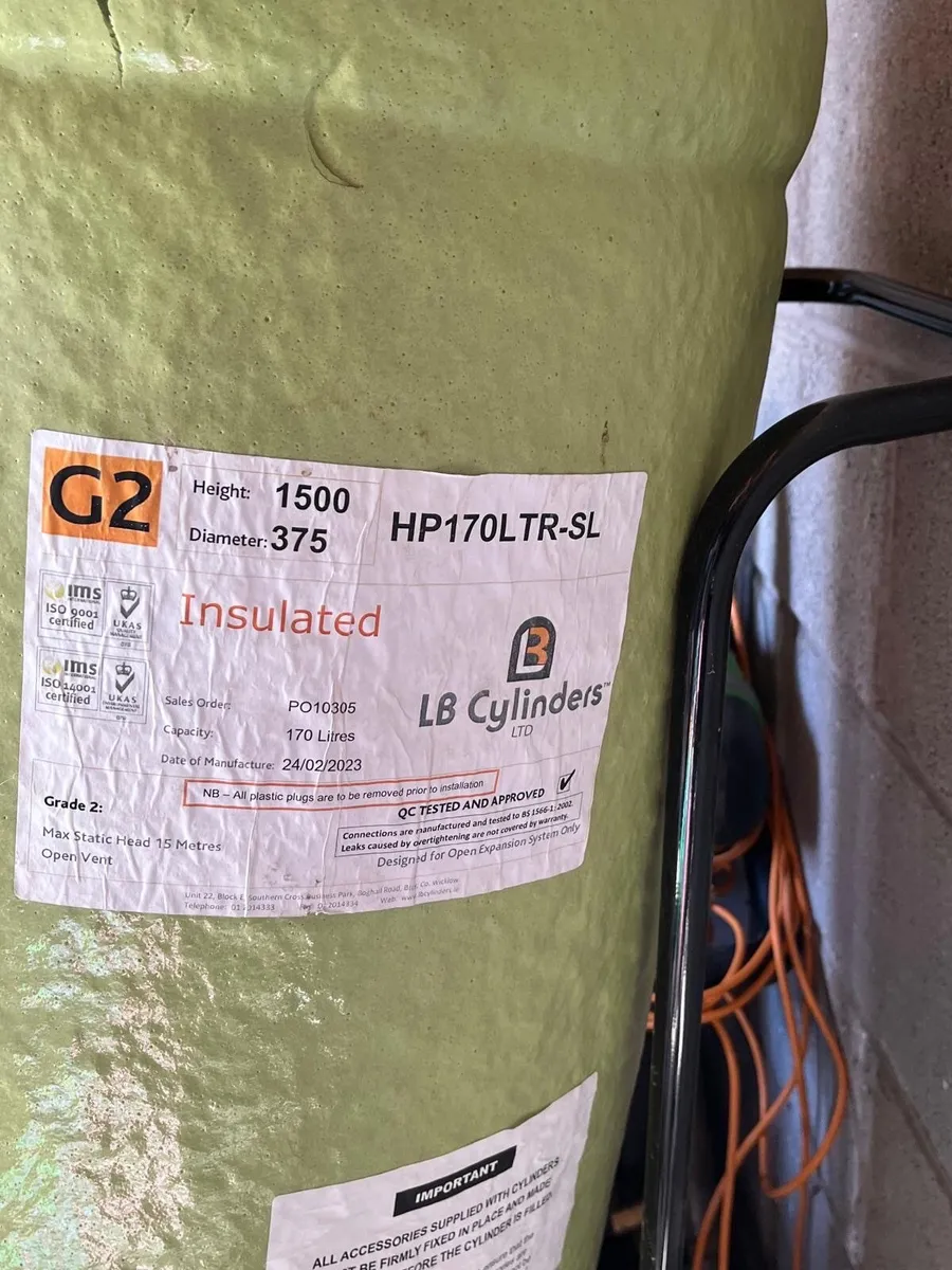 Water cylinder for heat pump - Image 2