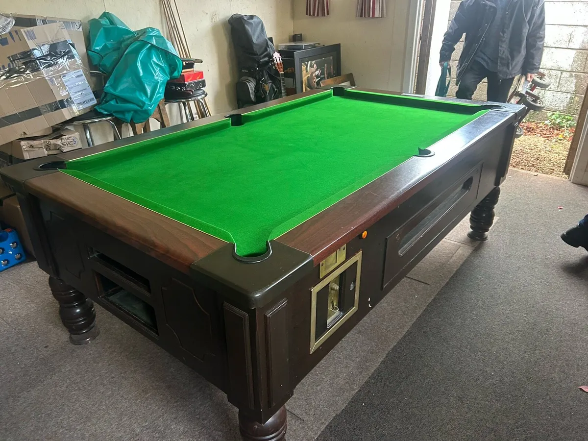 Pub style 7x4 pool table - Image 1
