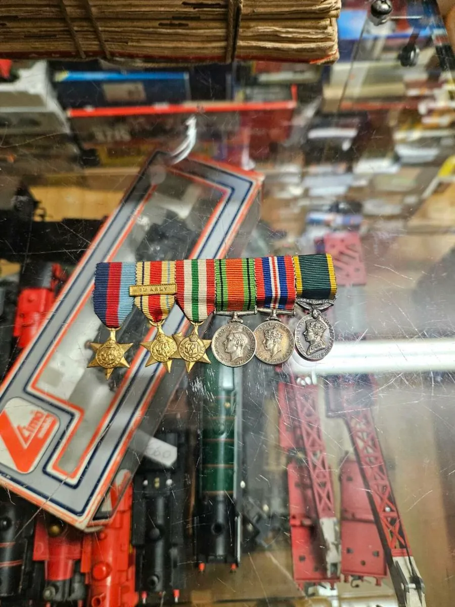 Vintage British WW2 Miniature Medals - Image 1