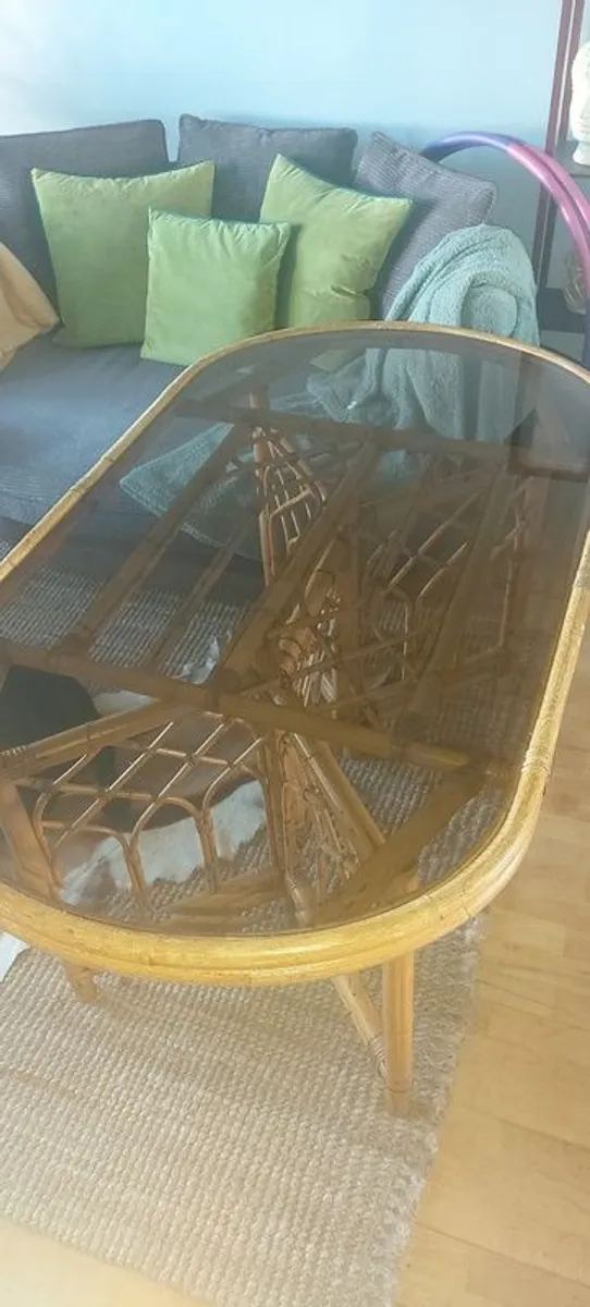 Bamboo dining table - Image 3