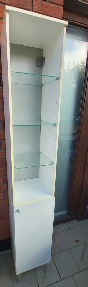IKEA white cabinet for bathroom - Image 1