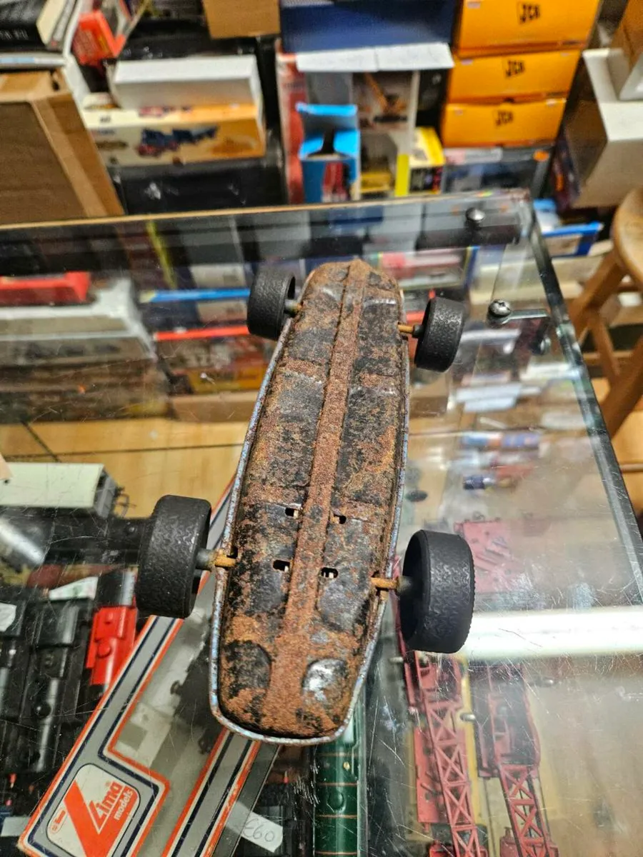 Vintage Triang Tinplate Racing Car - Image 4