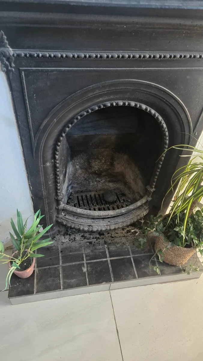 Victorian Fireplace Black - Image 1