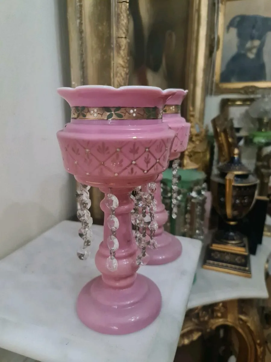 Victorian lustres POSTAGE AVAILABLE - Image 3