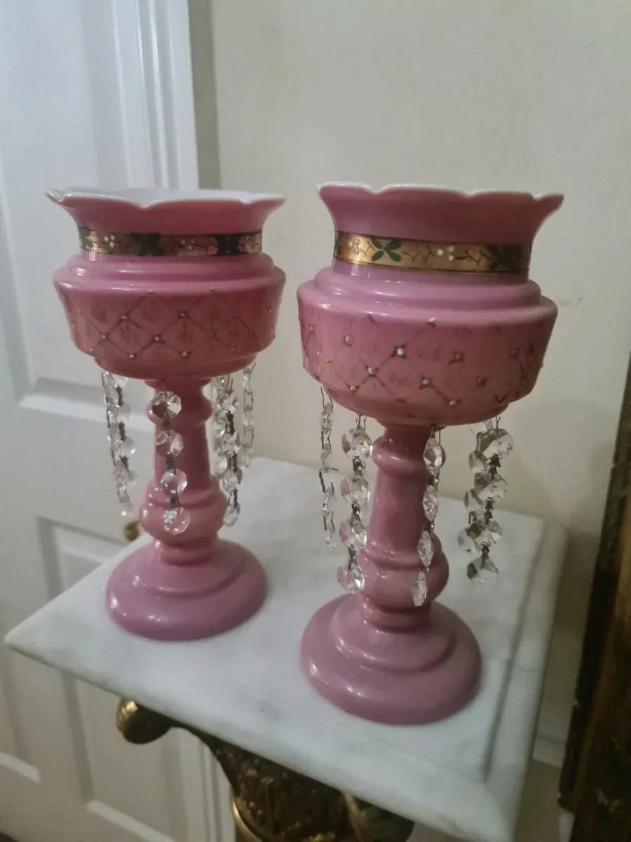 Victorian lustres POSTAGE AVAILABLE - Image 4