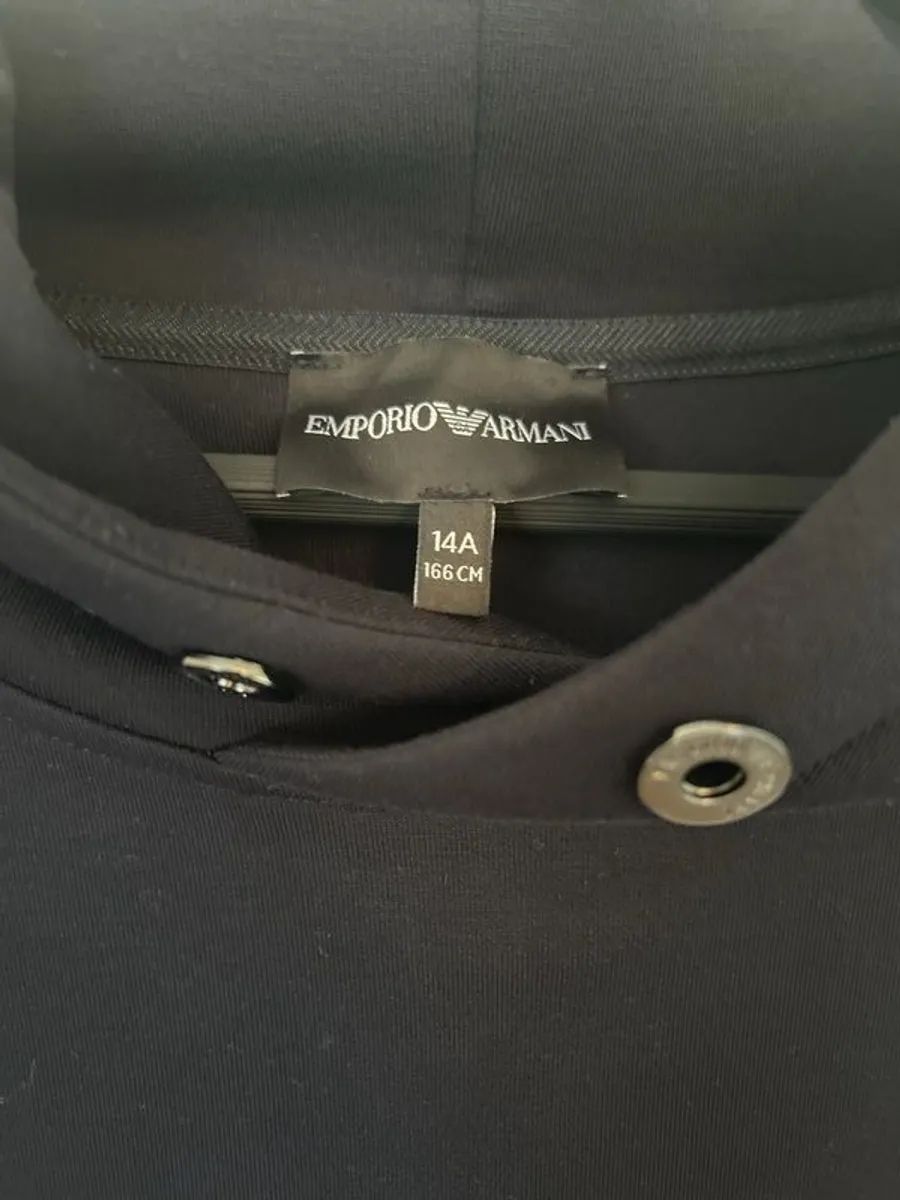 Emporio Armani Boys hoodie - Image 2