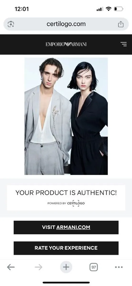 Emporio Armani Boys hoodie - Image 4