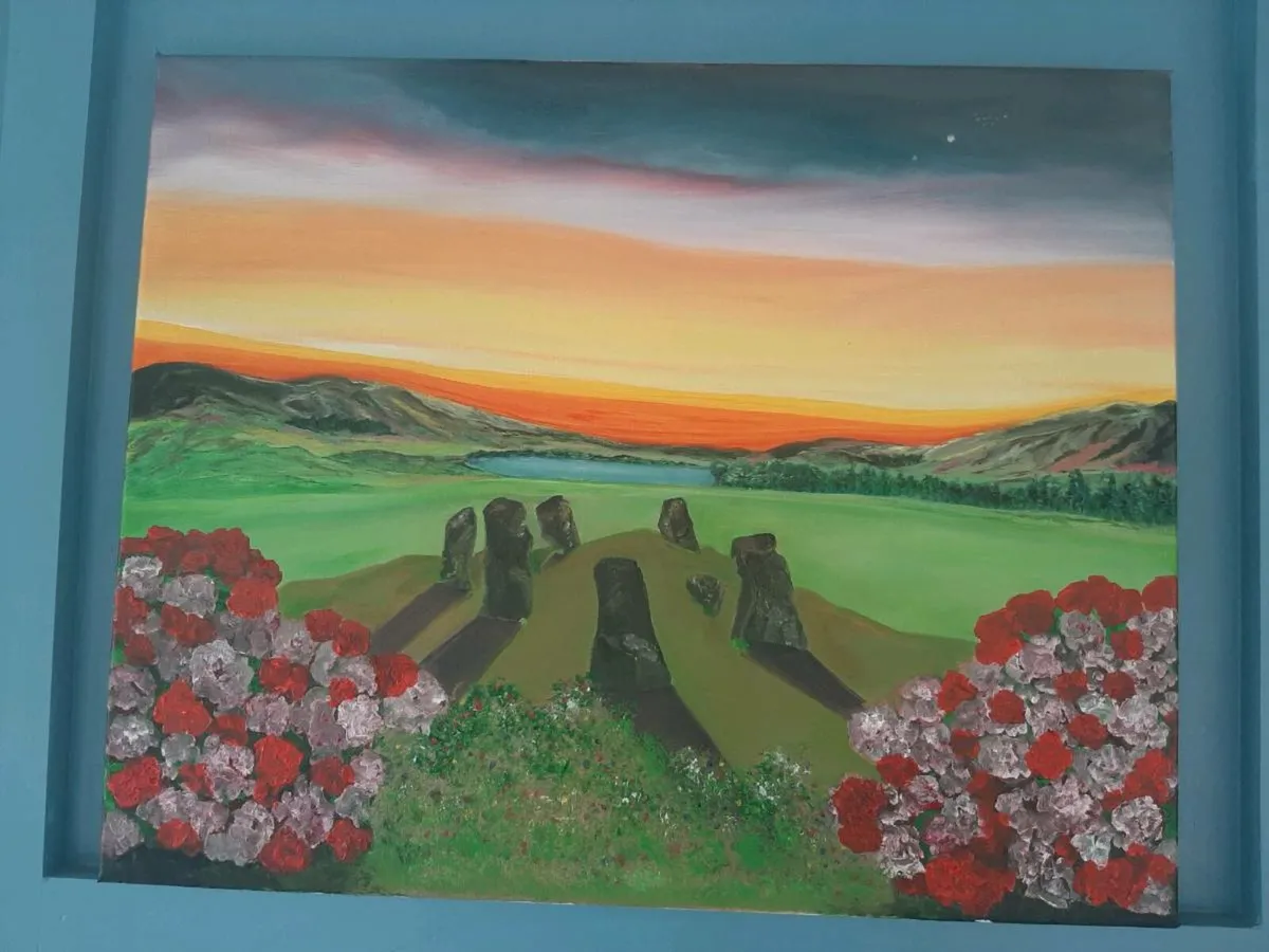 Oil painting (My own work) ideal Christma gift - Image 1