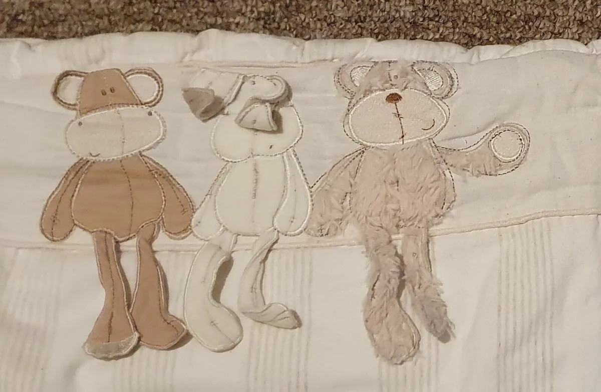 Once Upon a Time Cot Mobile, bumper, and lampshade - Image 1