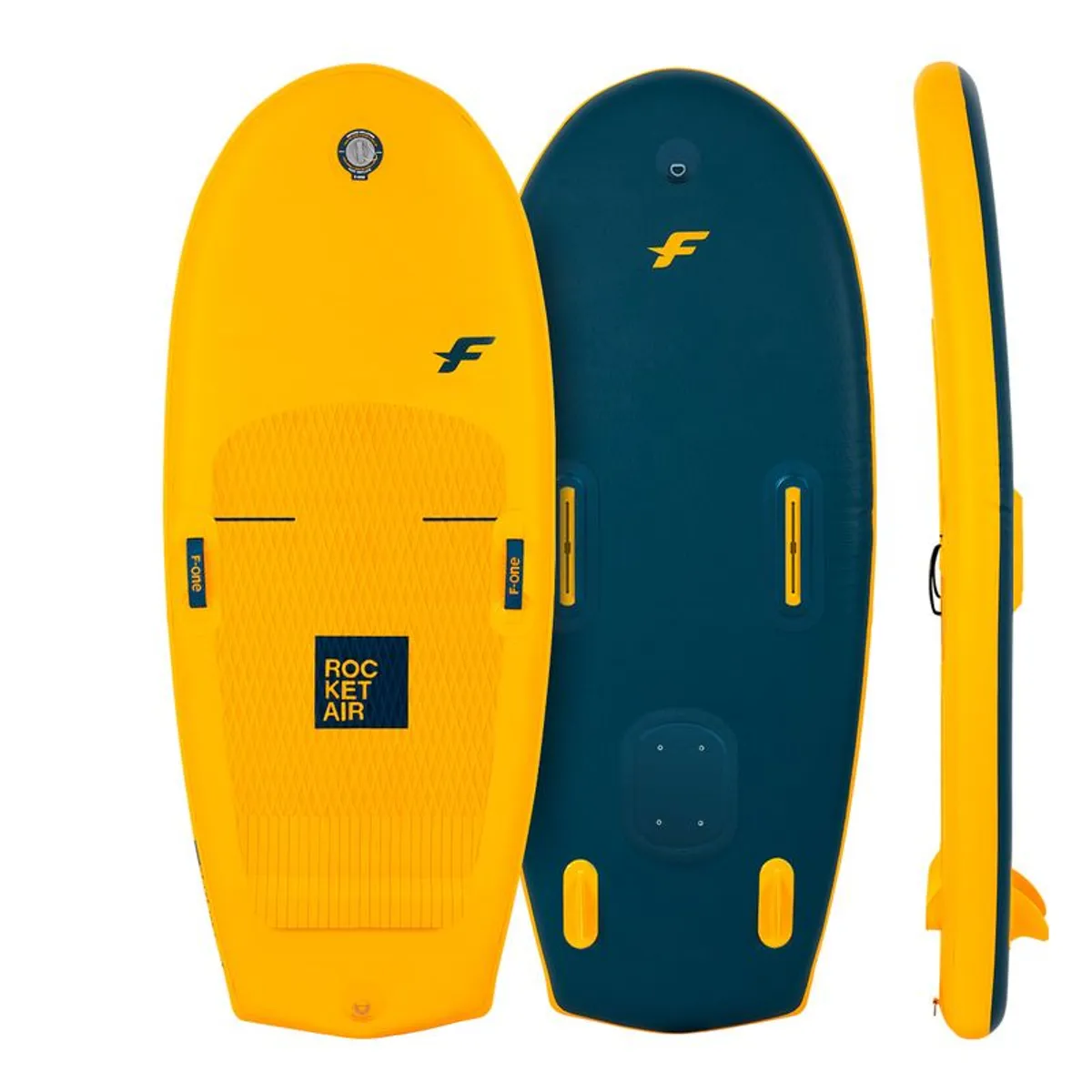 F-One Inflatable Rocket Air Wing Foiling Board 7'2" - Image 1